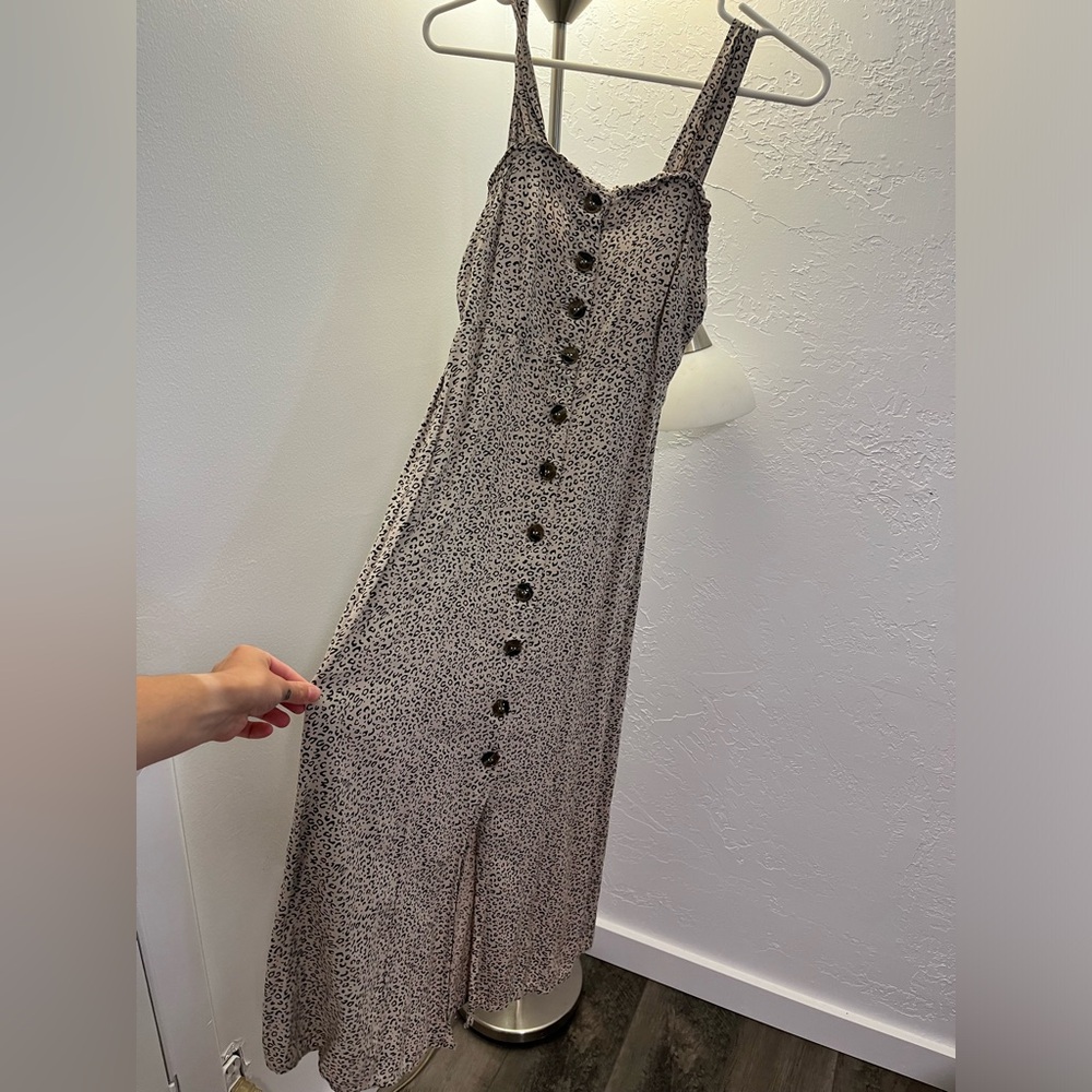 Cheetah Print Dress